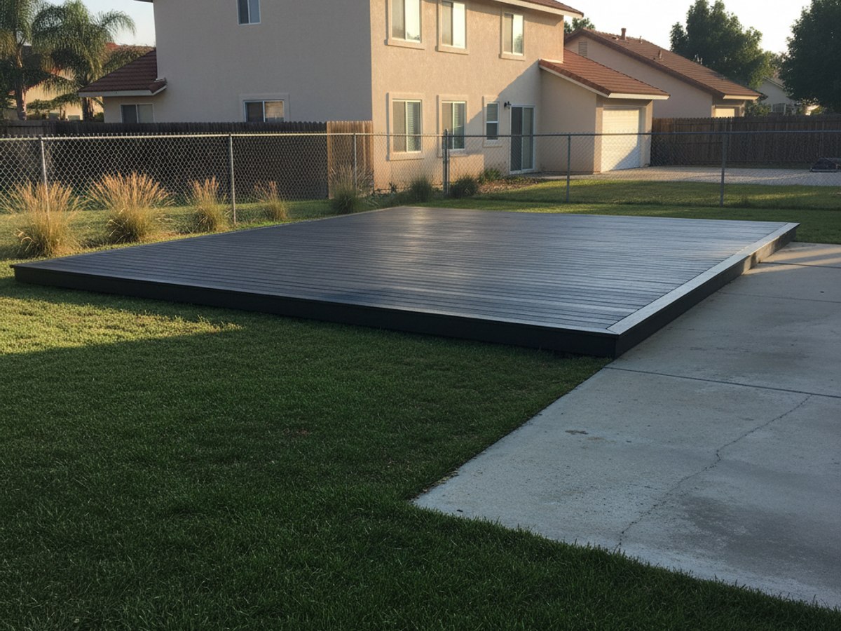 Deck Post & Footing Repair completed by Coastal Deck Solutions in Sanger, CA