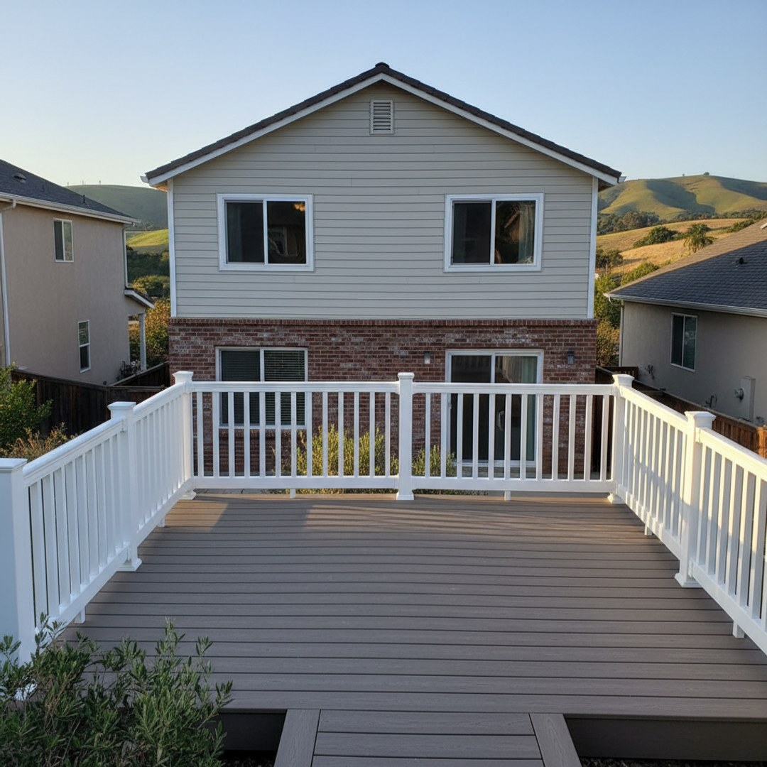 Deck Post & Footing Repair completed by Coastal Deck Solutions in Reedley, CA